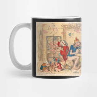 Un Petit souper a la Parisienne by Gillray Mug